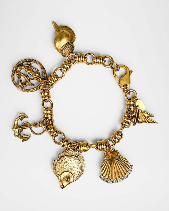 Cockle Charm Bracelet